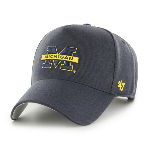 47 Brand Michigan Wolverines MVP DT Core Navy OSFM