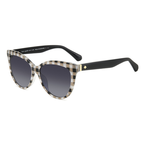 Kate Spade DAESHA/S S37 9O 56 White Black Pattern / Dark Grey Gradient Lenses
