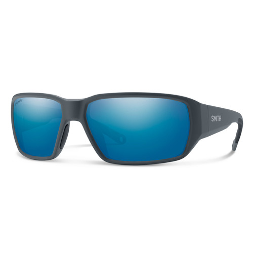 Smith Hookset RIW QG 62 Matte Grey / Blue Mirror Chromapop Polarised Lenses