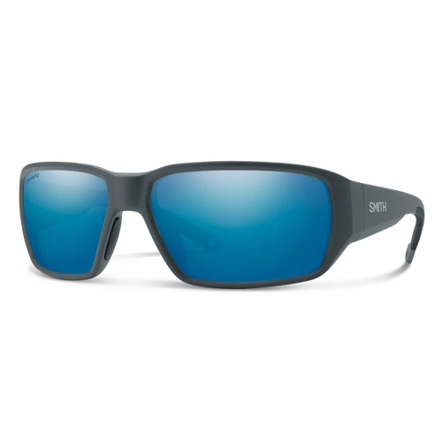 Smith Hookset RIW QG 62 Matte Slate / Blue Mirror Chromapop Polarised Lenses