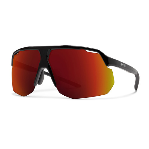 Smith Motive 807 X6 74 Black / Red Mirror Chromapop Lenses