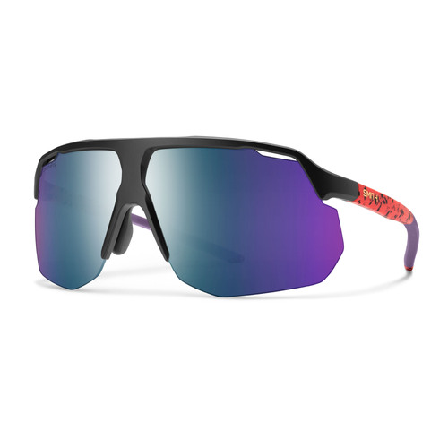Smith Motive H1T DI 74 Matte Red Pattern / Violet Mirror Chromapop Lenses