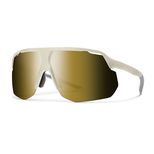 Smith Motive Z1P 0K 74 Matte Ivory / Gold Mirror Chromapop Lenses