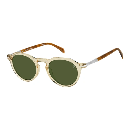 David Beckham DB 1171/S EPZ QT 50 Yellow Havana / Green Lenses