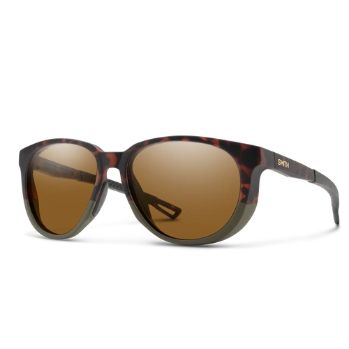 Smith Seeker 2OT L5 57 Matte Forest Tortoise / Brown Polarised Chromapop Lenses