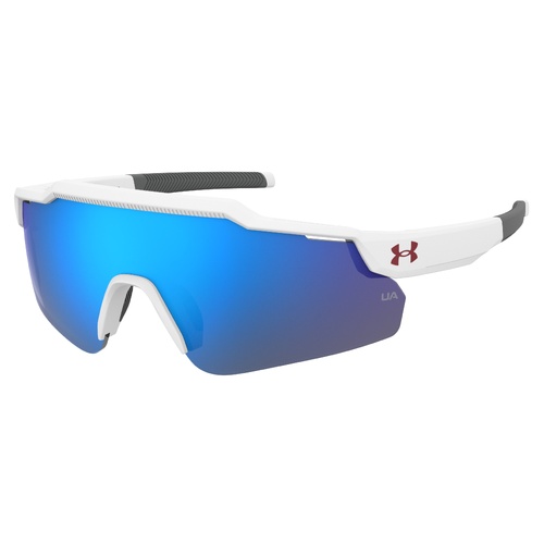 Under Armour UA Levelup Jr WWK Z0 99 Matte White Blue / Blue Mirror Lenses