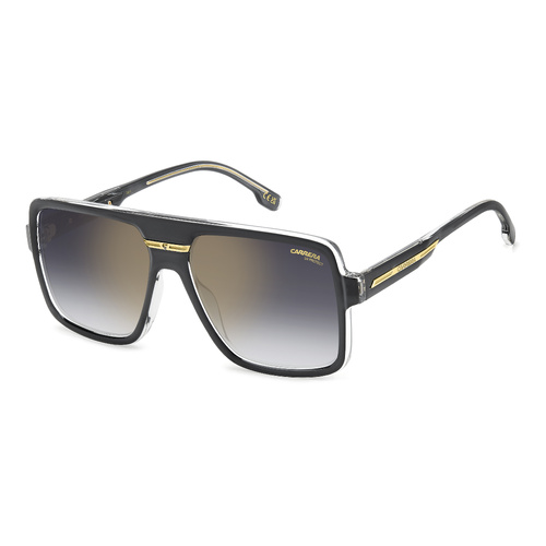 Carrera Victory C 09/S KB7 FQ 59 Grey / Grey Gradient w Gold Mirror Lenses