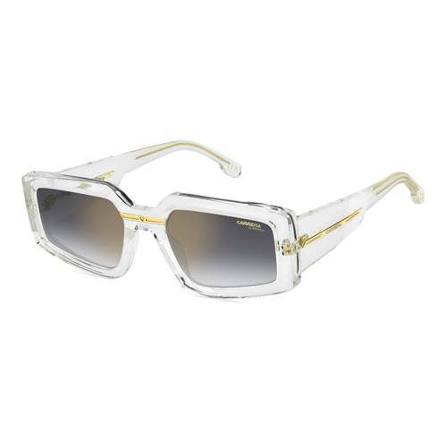 Carrera Victory C 12/S REJ FQ 55 Crystal Gold / Grey Gradient w Gold Mirror Lenses