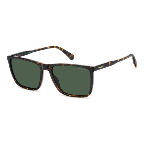 Polaroid PLD 4180/S 086 UC 58 Havana / Green Polarised Lenses