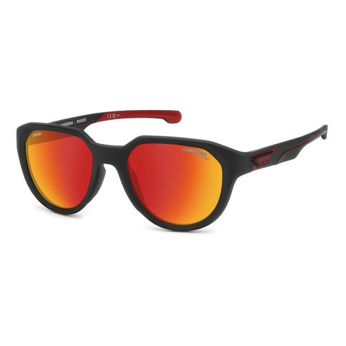 Carrera Ducati CARDUC 050/S 003 UZ 53 Matte Black / Red Mirror Lenses