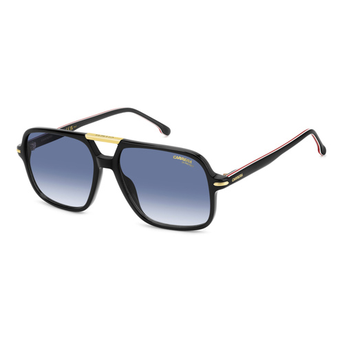 Carrera 350/S 2M2 08 58 Black Gold / Dark Blue Gradient Lenses