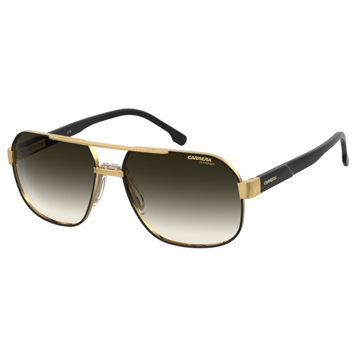Carrera C Flex 12/G/S RHL 9K 60 Gold Black / Green Gradient Lenses