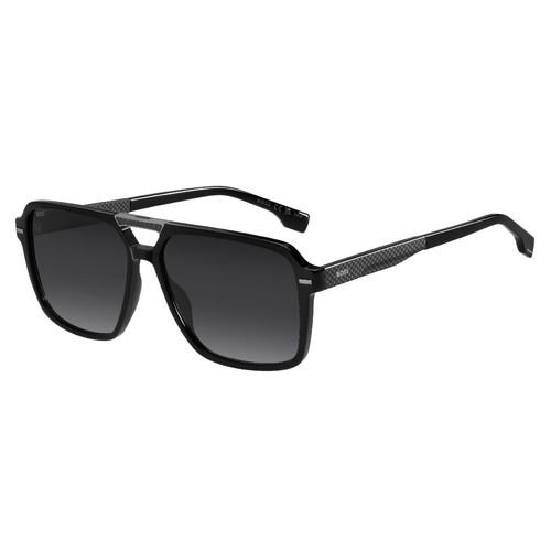 Hugo Boss BOSS 1766/S 807 9O 59 Black / Dark Grey Gradient Lenses