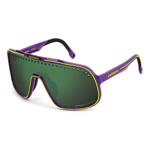 Carrera C Sport 02/S 83W MT 99 Violet Yellow / Green Mirror Lenses