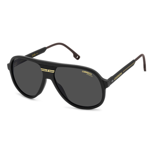 Carrera C Sport 07/S I46 IR 59 Matte Black Gold / Grey Lenses