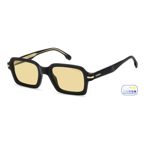 Carrera 358/S 71C UK 50 Black Yellow / Yellow Photochromic Lenses