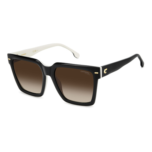 Carrera 3067/S 80S HA 56 Black White / Brown Gradient Lenses