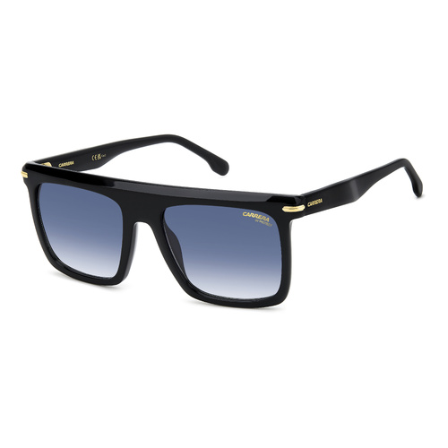 Carrera 359/S 2M2 08 56 Black Gold / Dark Blue Gradient Lenses