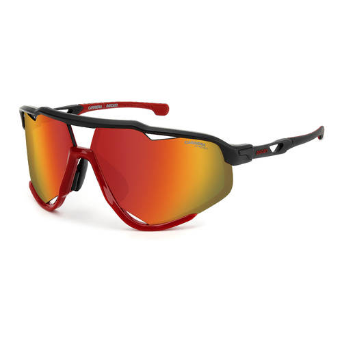 Carrera Ducati CARDUC 055/S BLX UZ 76 Matte Black Red / Red Mirror Lenses