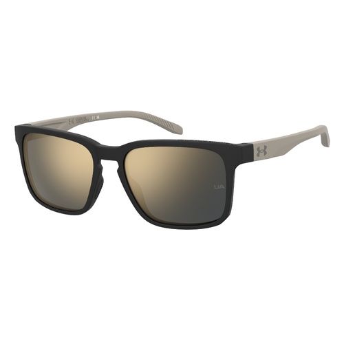 Under Armour UA Assist 2 087 JO 57 Matte Black Beige / Grey Bronze Mirror Lenses