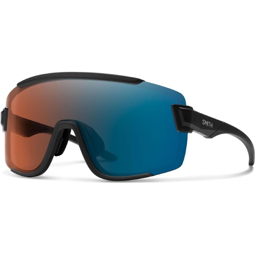 Smith Wildcat 003 GH 99 Matte Black / Copper Blue Mirror Chromapop Photochromic Lenses