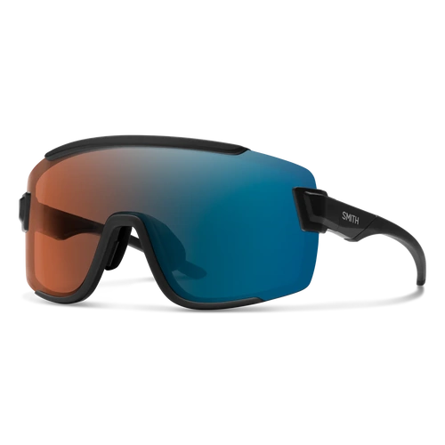 Smith Wildcat 003 GH 99 Matte Black / Copper Blue Mirror Chromapop Photochromic Lenses