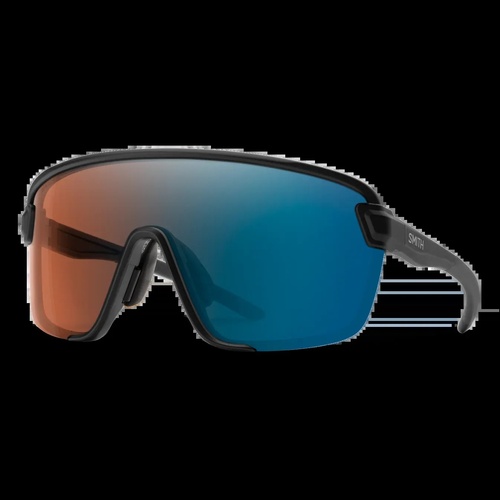 Smith Bobcat 003 GH 99 Matte Black / Copper Blue Mirror Chromapop Photochromic Lenses