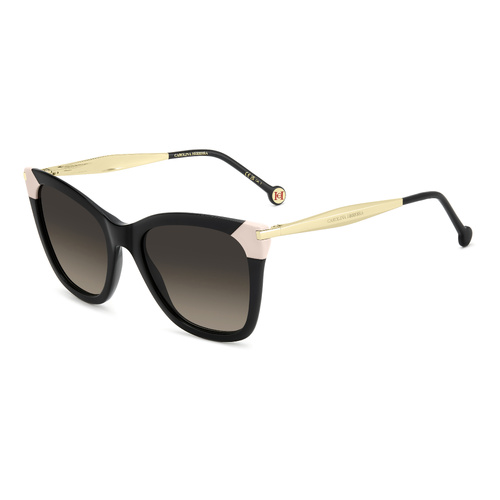 Carolina Herrera HER 0307/S 807 HA 54 Black / Brown Gradient Lenses