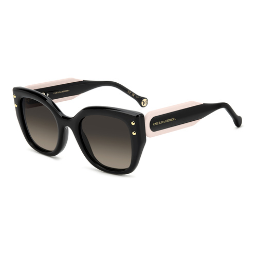 Carolina Herrera HER 0312/S 3H2 HA 51 Black Pink / Brown Gradient Lenses