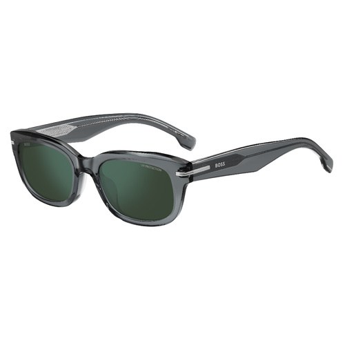 Hugo Boss BOSS 1793/F/S KB7 MT 53 Grey / Green Mirror Lenses