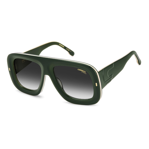 Carrera Flaglab 18 1ED 9O 57 Green / Dark Grey Gradient Lenses