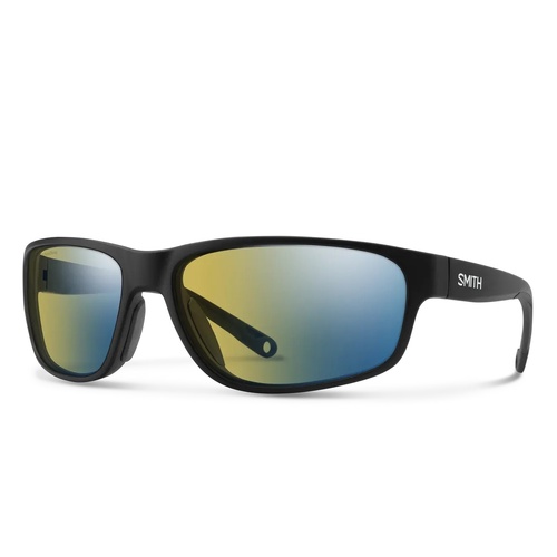 Smith Redding 2 003 QG 64 Matte Black / Yellow Blue Mirror Chromapop Photochromic Polarised Lenses