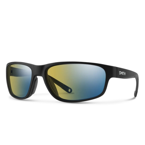 Smith Redding 2 003 QG 64 Matte Black / Yellow Blue Mirror Chromapop Photochromic Polarised Lenses