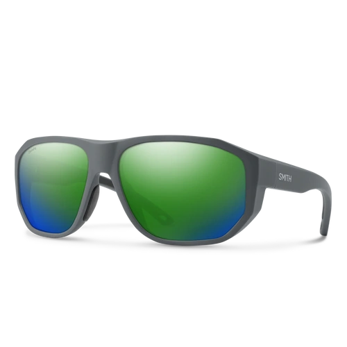 Smith Outrigger RIW UI 61 Matte Slate / Green Mirror Polarised Chromapop Lenses