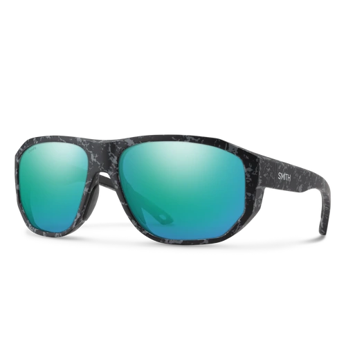 Smith Outrigger UHX G0 61 Matte Ash Marble / Opal Mirror Polarised Chromapop Lenses