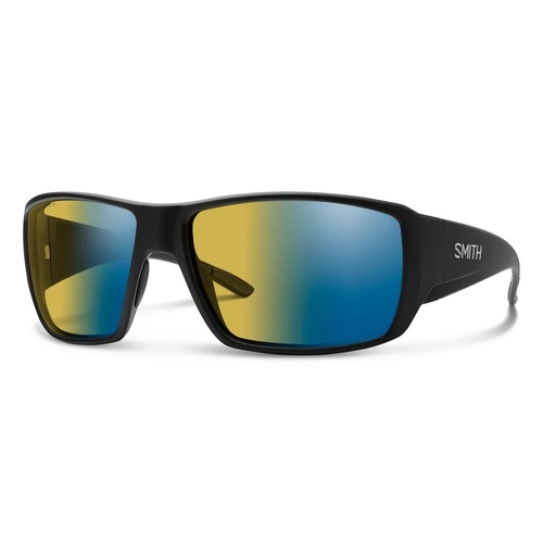 Smith Guide's Choice S 01T QG 58 Matte Black / Yellow Blue Mirror Chromapop Photochromic Polarised Lenses
