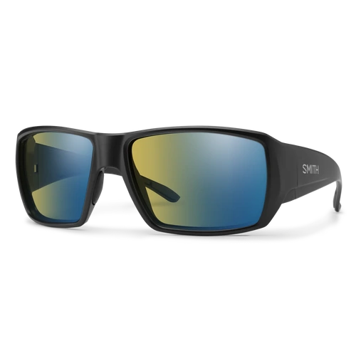 Smith Guide's Choice S 01T QG 58 Matte Black / Yellow Blue Mirror Chromapop Photochromic Polarised Lenses