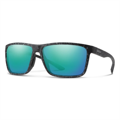 Smith Riptide/S UHX QG 61 Matte Ash Marble / Opal Mirror Chromapop Polarised Lenses
