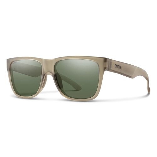 Smith Lowdown 2 LPA L7 55 Matte Summit Crystal / Grey Green Chromapop Polarised Lenses