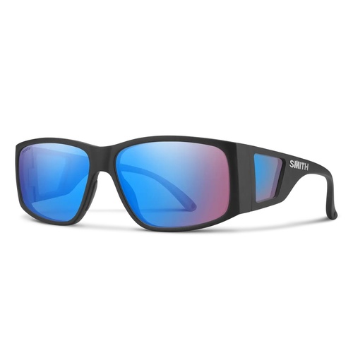 Smith Monroe Peak 003 G0 62 Matte Black / Low Light Rose Blue Mirror Chromapop Lenses