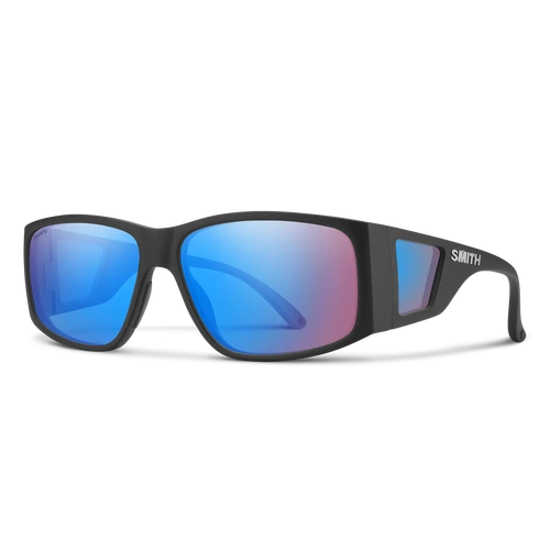 Smith Monroe Peak 003 G0 62 Matte Black / Low Light Rose Blue Mirror Chromapop Lenses