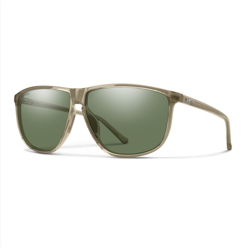 Smith Mono Lake 63M L7 63 Summit Crystal / Grey Green Chromapop Polarised Lenses