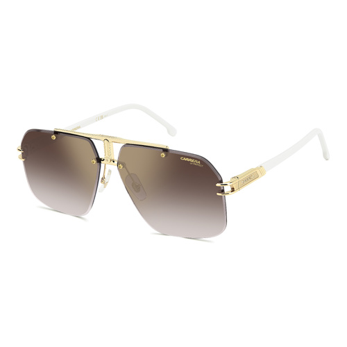 Carrera 1054/S VVP YK 63 Gold Ivory / Burgundy Gradient w Gold Mirror Lenses