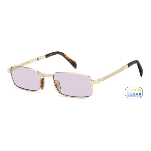 David Beckham DB 99/Origami T5U KE 53 Gold Brown Horn / Violet Grey Photochromic Lenses