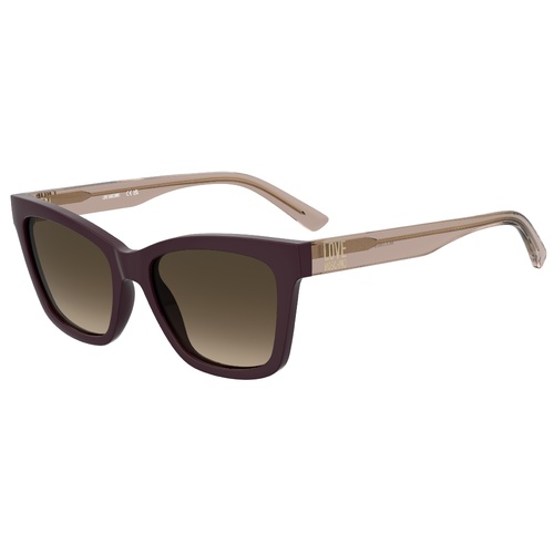 Moschino Love MOL096/S 0T7 HA 55 Plum / Brown Gradient Lenses