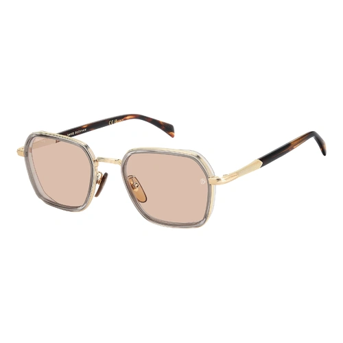David Beckham DB 1194/G/S 2F7 3O 53 Gold Grey / Nude Photochromic Lenses