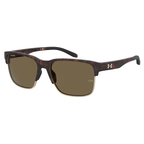 Under Armour UA Assist Edge 086 SP 57 Havana / Bronze Polarised Lenses