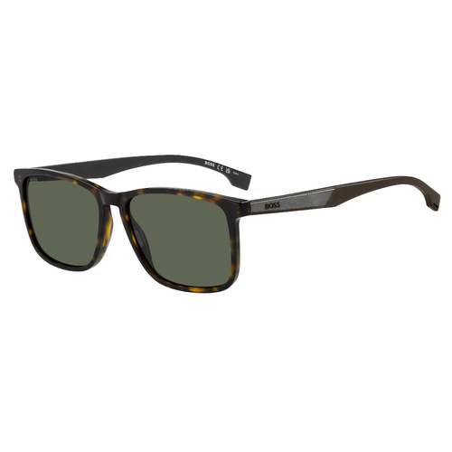 Hugo Boss BOSS 1825/S 086 QT 57 Havana / Green Lenses