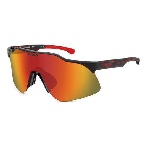 Carrera Ducati CARDUC 060/S 003 UZ 99 Matte Black / Red Mirror Lenses