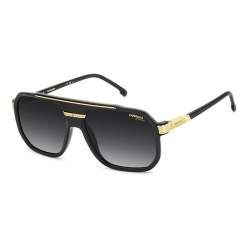 Carrera 1077/S 2M2 9O 60 Black Gold / Dark Grey Gradient Lenses